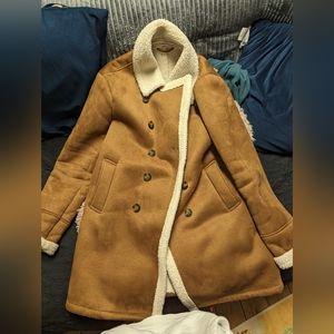 Men's Shearling Coat from Simons